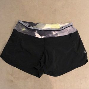 Lululemon speed shorts